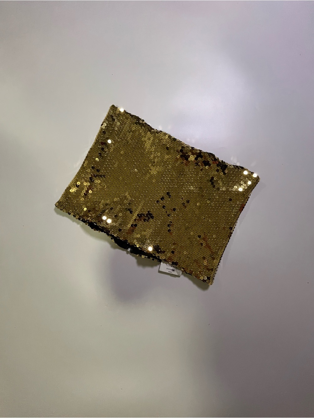 nwt dolce and gabbana gold sequin tube top